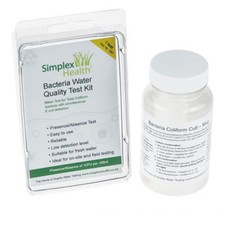 SimplexHealth Drinking Water Bacteria Test Kit Home Use inc detects E.coli