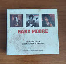 GARY MOORE - BOXSET 3 CD COLLECTOR'S EDITION LIMITED PICTURE DISC 1991 SIGILLATO