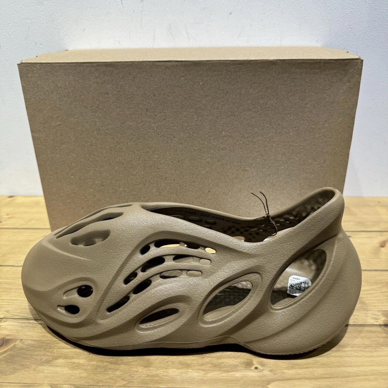 Adidas Yeezy Foam Runner Sandali Argilla Taupe GV6842 US 8 Uomo JP 26 5 cm