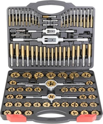 Die and Tap Set in SAE and Metric, Hex Threading Dies for External Threads, Th