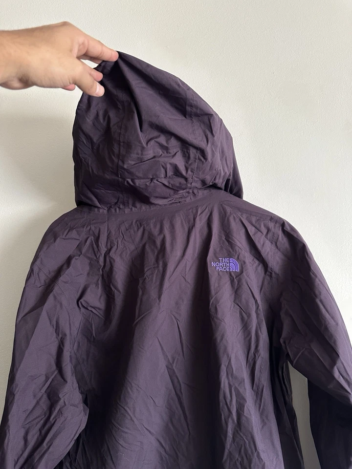 Chaqueta rígida Y2K púrpura North Face para mujer talla XL Foto 4 de 4