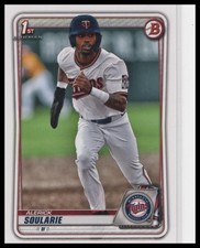 2020 Bowman Draft Alerick Soularie #BD-94 Minnesota Twins 1st Bowman Prospect