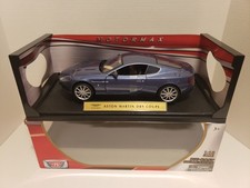 Aston Martin DB9 Coupe Blue Diecast Car 1:18 Motormax