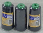 Birch Overlocker Thread 3 x 2500m Cones, 100% Polyester, Colour NAVY BLUE