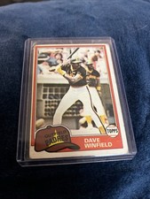 1981 Topps Baseball # 370 Dave Winfield