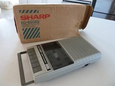 Vintage Sharp Portable Cassette Tape Recorder W/Box M-RD-620AS Parts/Repair