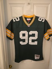 REGGIE WHITE # 92 Green Bay Packers Mitchell & Ness Youth Large Green