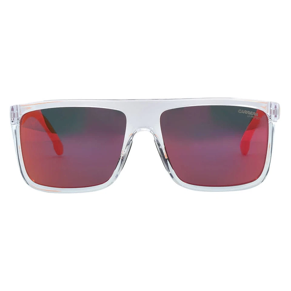 Gafas de sol Carrera rojas multicapa línea de cejas para hombre CARRERA 8055/S 0900/UZ 58 Foto 2 de 4