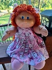 Red Head Vintage Cabbage Patch Girl With Custom Outfit