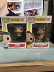 Funko Pop Animation Bob’s Burgers #102 Beefsquatch & #103 Teddy Damaged Boxes