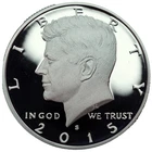 2015-S Proof Silver Kennedy Half Dollar