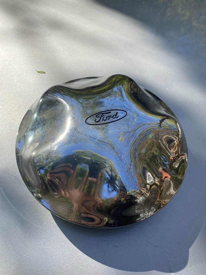 Ford Expedition F-150 1997 1998 1999 2000 2001 2002 2003 OEM tapa central cromada Foto 2 de 2