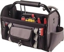 Portwest 15" Portable Multifunctional Open Tool Bag Heavy Duty Storage Case