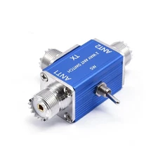 Manual Two Way Coaxial Antenna Switch High Power 100W for Radio Equipment