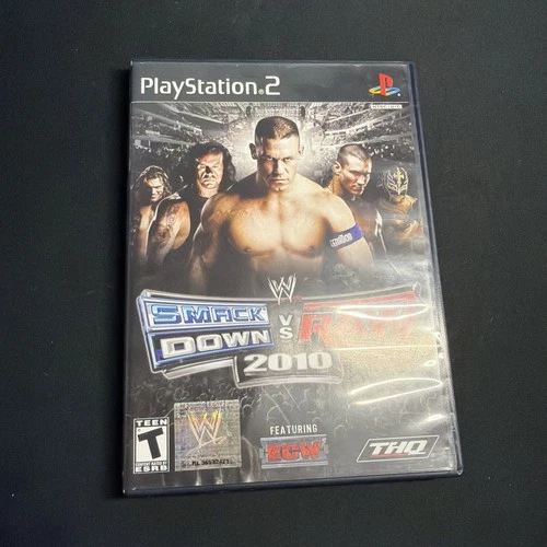 WWE Smackdown vs. Raw 2010 (Sony PlayStation 2, 2009) Complete CIB