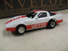 Tyco Vintage HO 1982 – 1990? Chevy Yellow / Black Accents Corvette