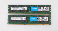 Lot 2x 16GB 32GB MT36KSF2G72PZ-1G4E1FG 10600 DDR3 RDIMM Server RAM