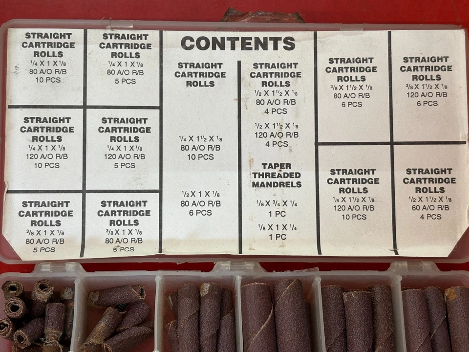 SUMMIT RACING SUM-G1060 PORTING & POLISHING KIT 92-PIECE 60/80/120-GRITS - Image 3 of 4