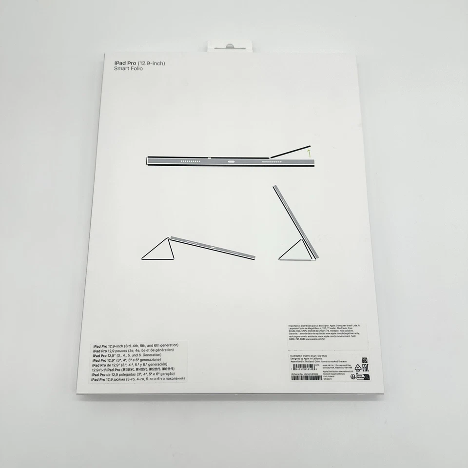 Apple iPad Pro Smart Folio for iPad Pro 12.9-inch (6th, 5th, 4th, 3rd Gen White - Image 3 of 4