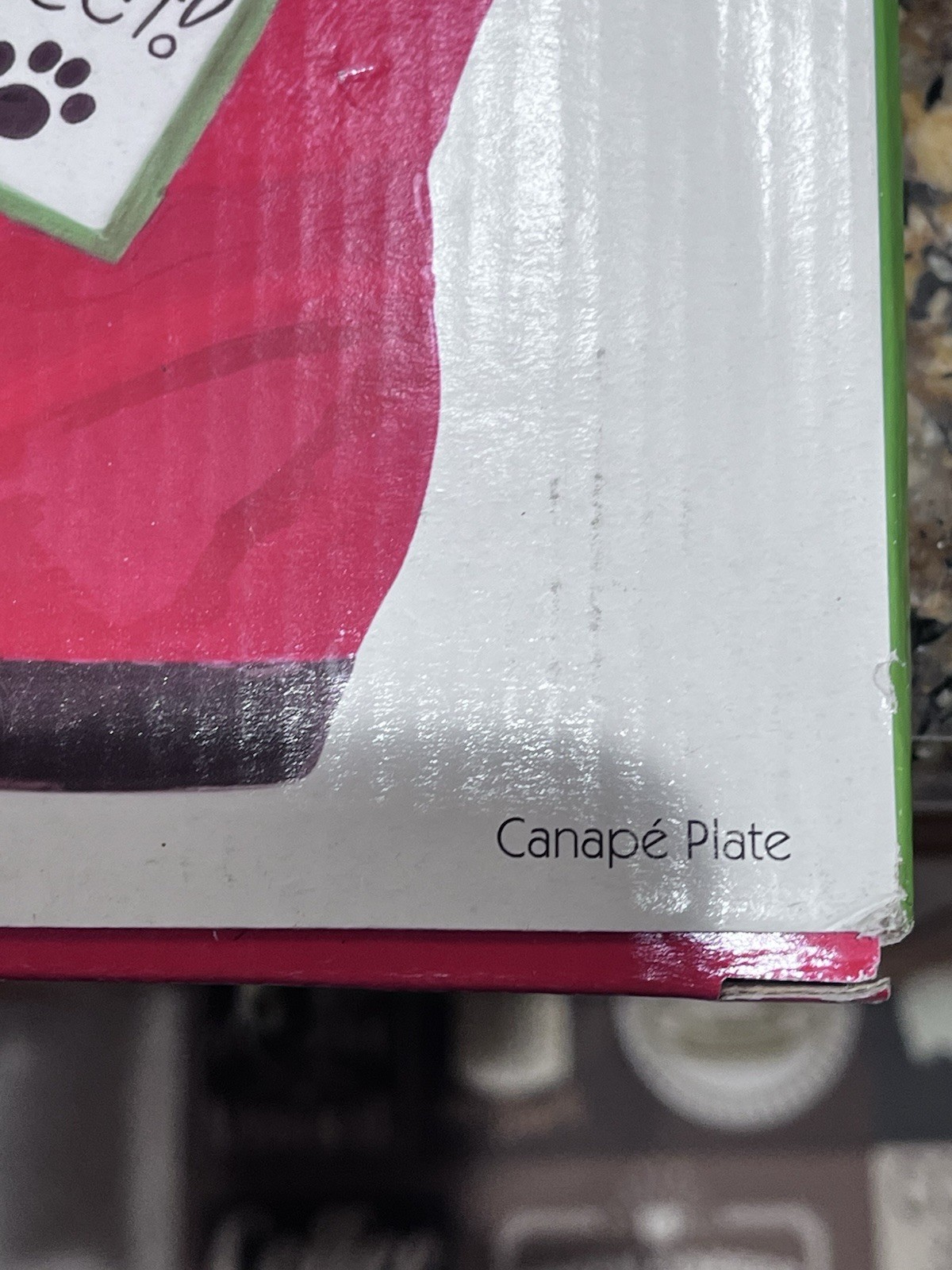 Fitz And Floyd New Cat Christmas Themed Plate, Dish- So Cute, New, Canapé Plate