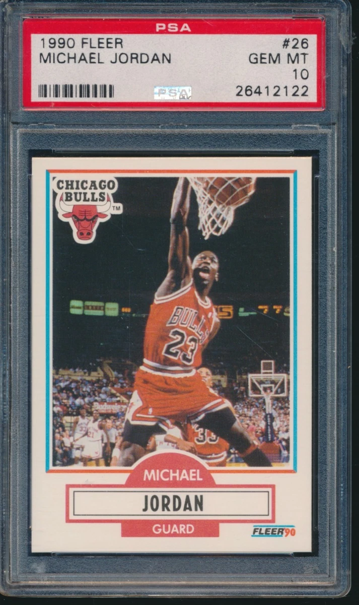 Michael Jordan PSA 10 Graded Basketball Trading Cards for