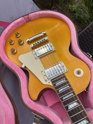 Epiphone 1959 Les Paul Standard - Aged Lemon Burst - Anderton's Lmt Ed & Case - Picture 14 of 14