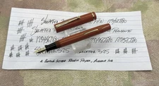 Sheaffer 3-25 Full Size Fountain Pen 14k Fine, Radite- Professionally Restored