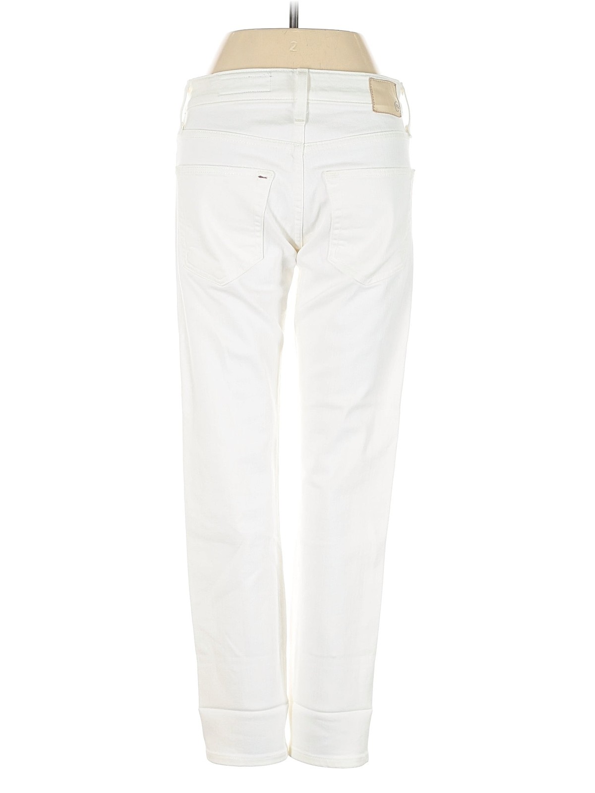 Adriano Goldschmied Women White Jeans 23W thumbnail 2