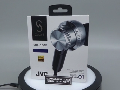 2017 NEW JVC HA-FD01 canal type earphone CLASS-S SOLIDEGE from