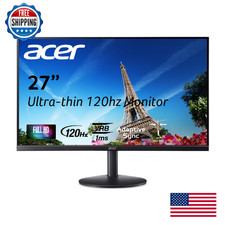 Acer SB273 27" IPS FHD 1920x1080 Ultra-Thin Zero-Frame Gaming Monitor