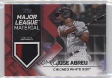 2022 Topps Series 1 Major League Material Red 2/25 Jose Abreu #MLM-JAB a8r