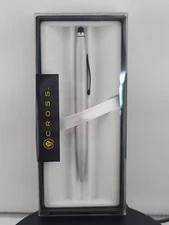 Cross Tech2 Ballpoint Pen, Satin Chrome  Stylus, New -  Great Price!