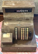*ANTIQUE National Cash Register MODEL # 1090 . Heavy !!! READ For Shipping Info on The Hot Collector