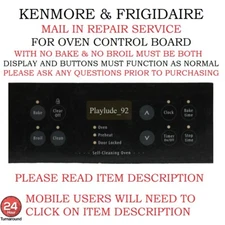 Kenmore Frigidaire 316207511 Mail In Board Repair Service Read Item Description 