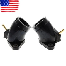 2 X Intake Carburetor Interface Glue Air Joint For Yamaha XVS650 Custom XVS650A 