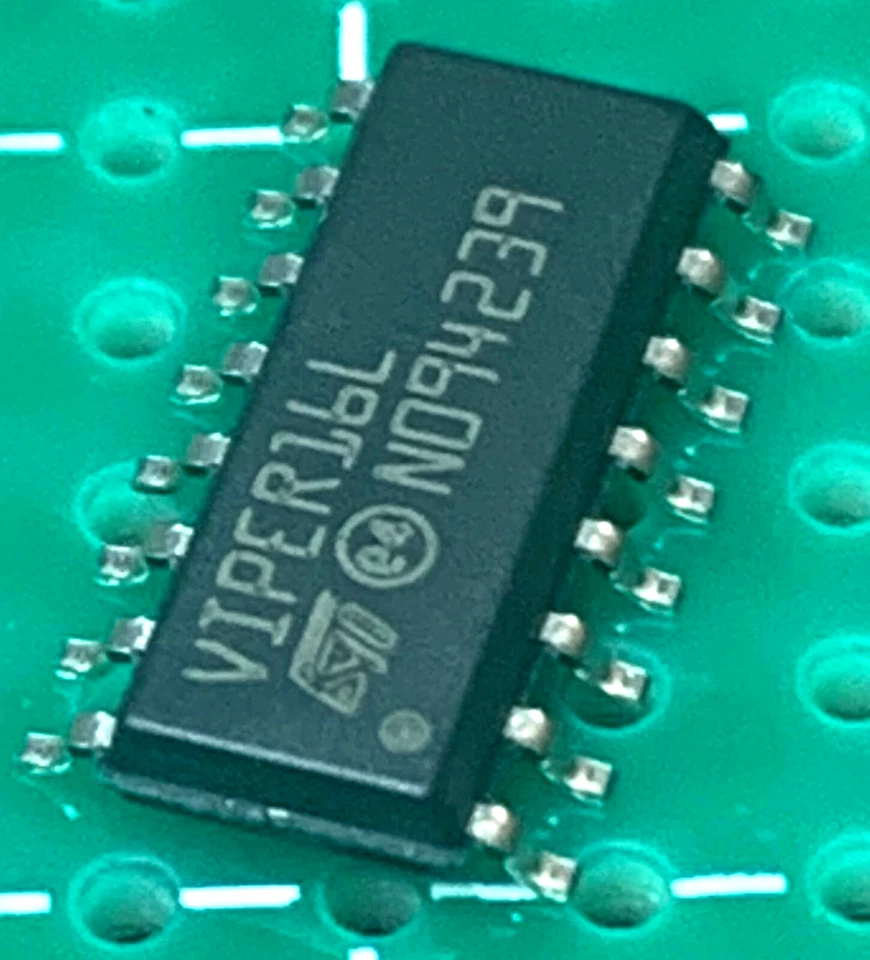 ST MICROELECTRONICS VIPER16L SMD Circuito Integrato ST SOP16