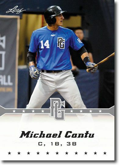 10-Count Lot MICHAEL CANTU 2013 Leaf Perfect Game Rookie Silver RCs