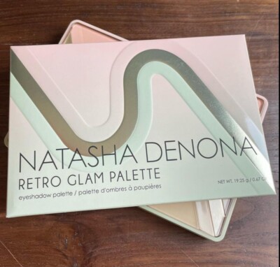 Natasha Denona Retro Glam Eyeshadow Palette New In Box 100