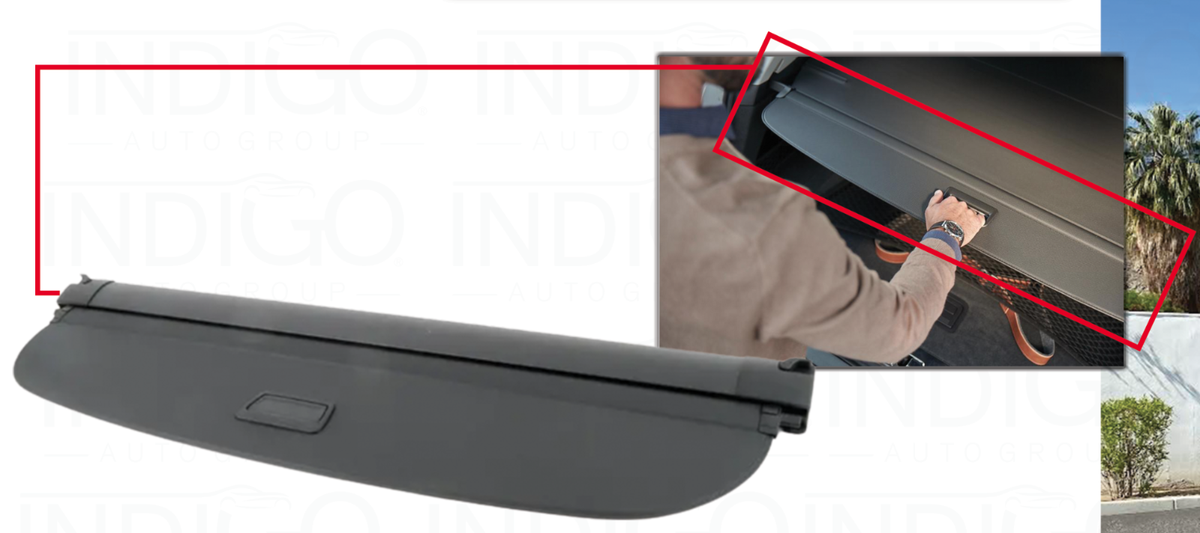 Genuine Audi 2009-2020 Q5 Privacy Trunk Cover - Black Q5-80A-061