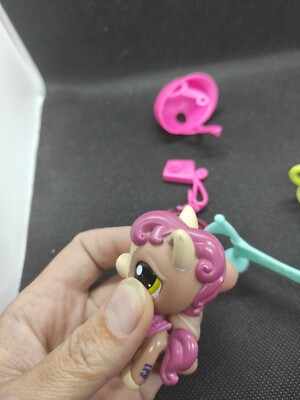 Figurine Littlest Pet Shop LPS Cheval #1717 - Occasion - Animal Chat - Hasbro