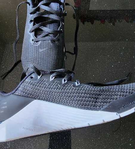 Nike Womens Metcon 5 - AO2982-010 Black Running Shoes Sneakers Size US 7.5  - Picture 3 of 10