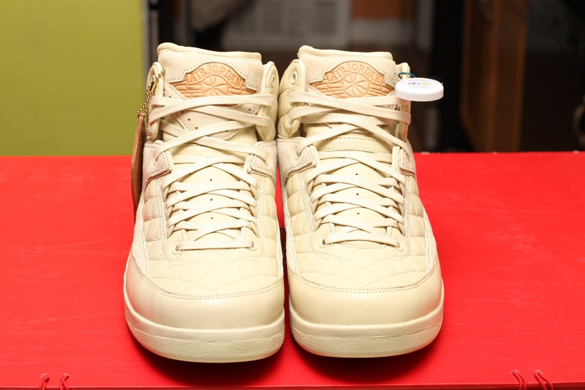 NIKE AIR JORDAN JUST DON X AIR JORDAN 2 RETRO 'BEACH SIZE NIKE AIR JORDAN JUST DON X AIR JORDAN 2 RETRO 'BEACH SIZE