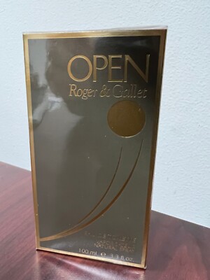 OPEN by ROGER & GALLET 3.4 FL oz / 100 ML Eau De Toilette Spray Sealed Box