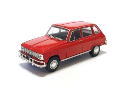 Renault 6 1969 Argentina Rare Diecast Car Scale 1:43 New