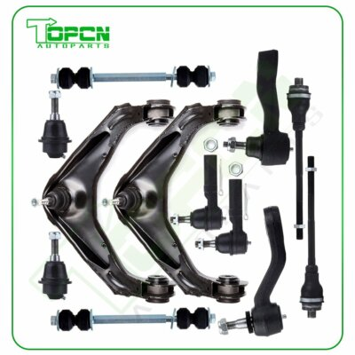 #ad #ad 12pcs Control Arm Fits 2001 2010 Chevrolet Silverado 2500 3500 HD Suspension Kit $114.75