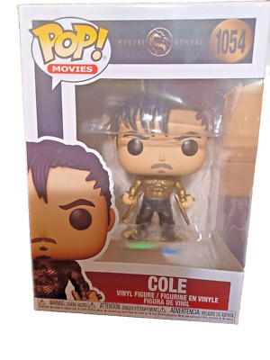 Funko POP! Movies Mortal Kombat #1054 ''Cole'' Vinyl Figurine NIB Bobblehead POP!