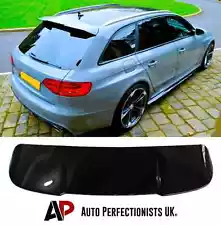 Audi A4 B8 Avant Estate 8K Rear Gloss Black Roof Spoiler Wing RS4 Look 08-16