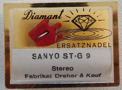 Diamant Nadel für Sanyo STG / ST G 10 / 9 - Columbia DSN 57 Darling D 22 - NEU