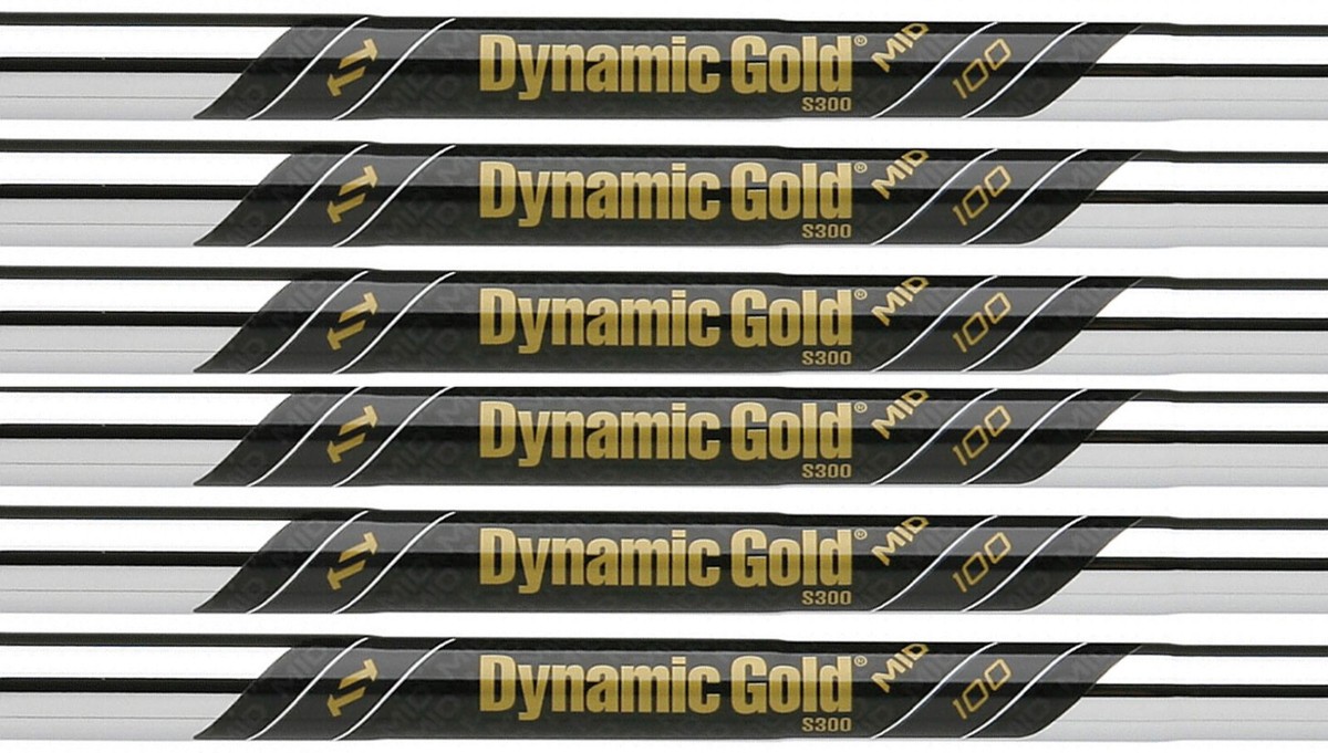 True Temper Dynamic Gold Mid 100 R300 (Regular Flex) Shafts 5-PW