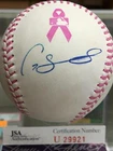 GARY SANCHEZ Autograph Mother's Day Baseball ROMLB Milwaukee Brewers JSA U29921